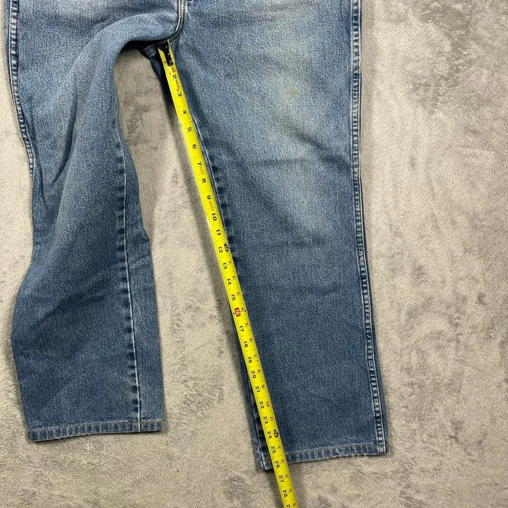 Wrangler George Strait Jeans Mens 35(34)x30(26) Blue Cowboy Cut Denim 936GSHD